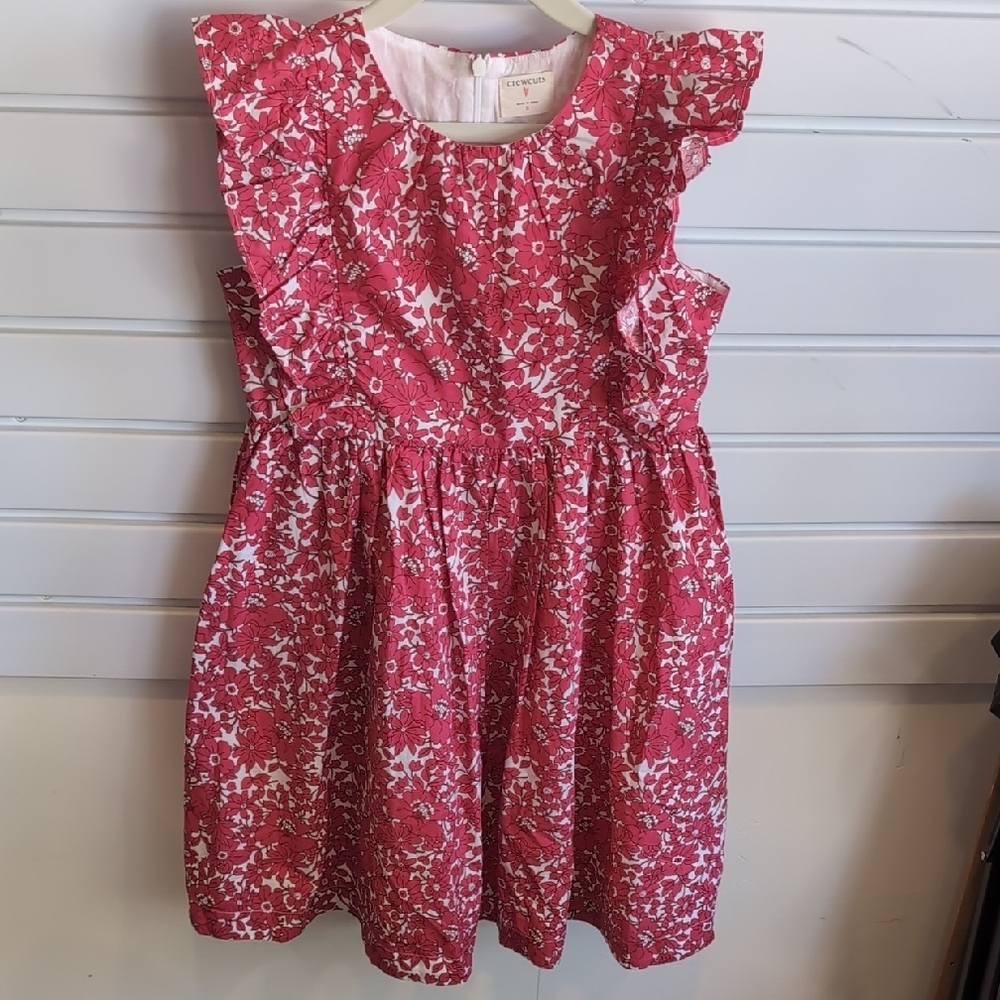 Floral Pink Kids Dress